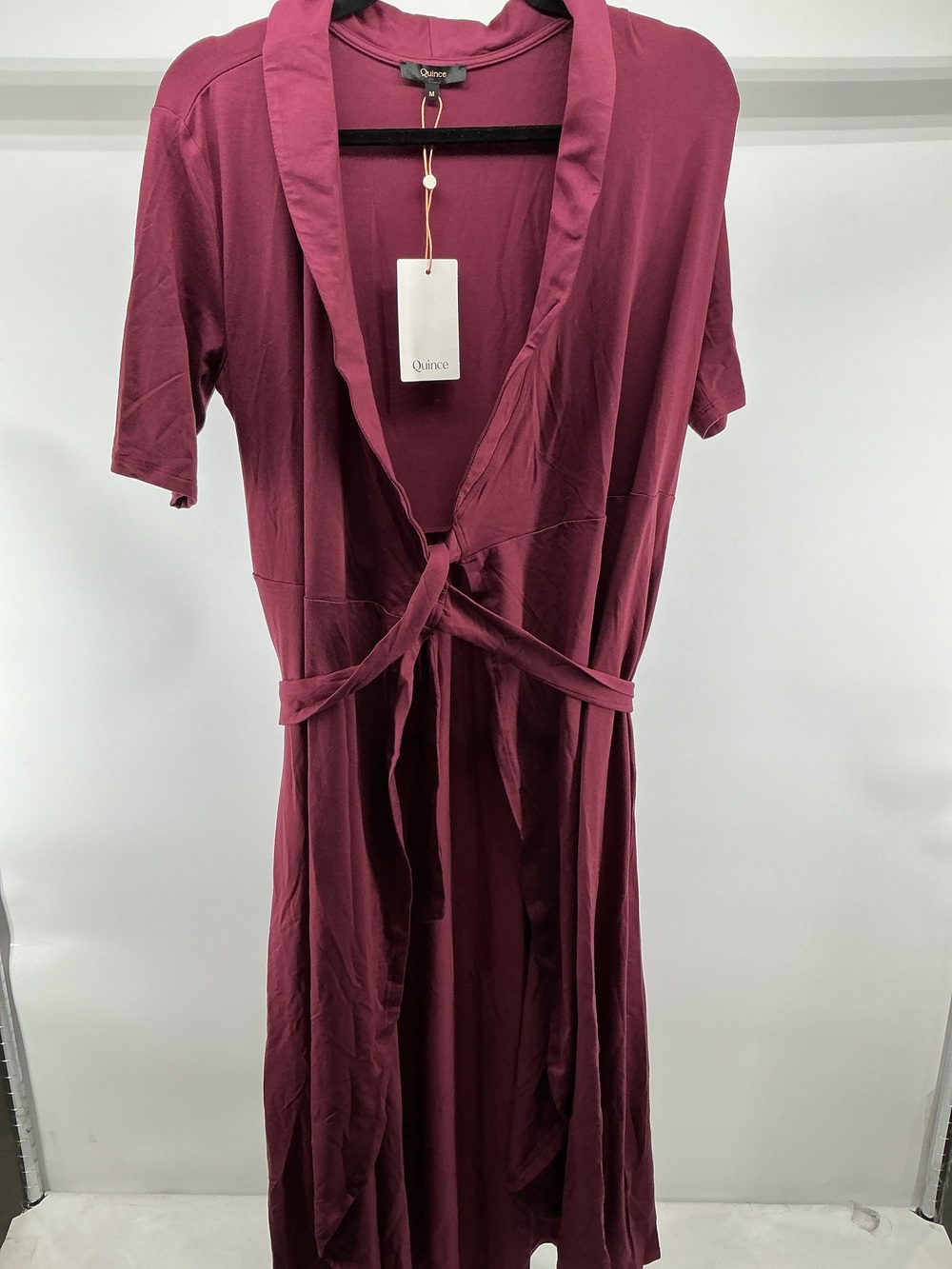 Tencel Jersey Midi Wrap Dress